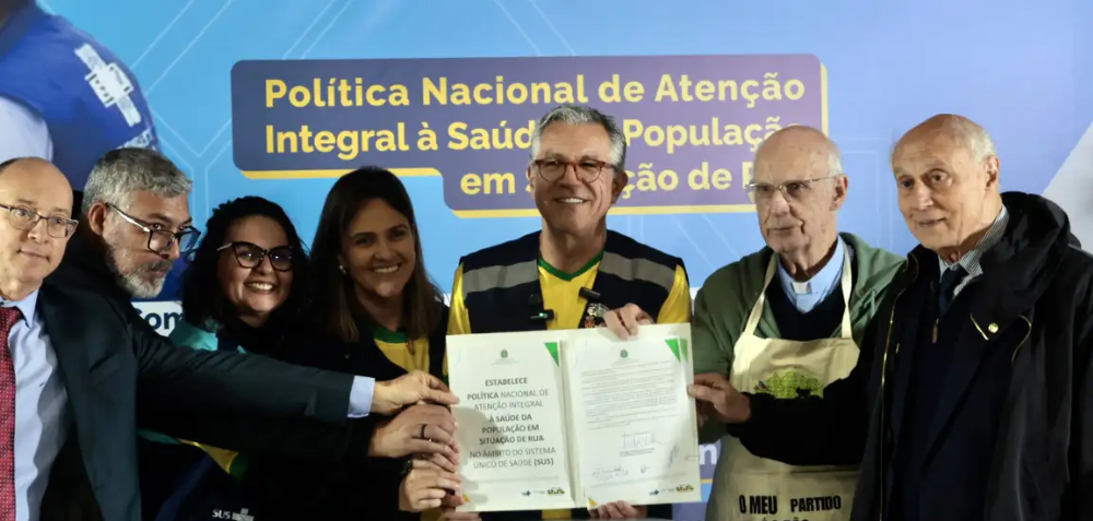 Governo lança política nacional para ampliar atendimento de saúde à população em situação de rua pelo SUS