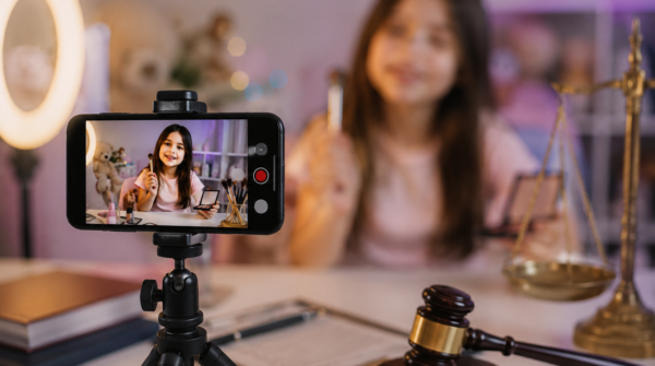 Nova lei impõe regras rígidas e exige alvará judicial para crianças influenciadoras nas redes sociais
