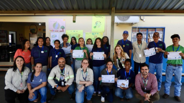 Escola rural de Bataguassu recebe ação de educação ambiental sobre preservação do Cerrado