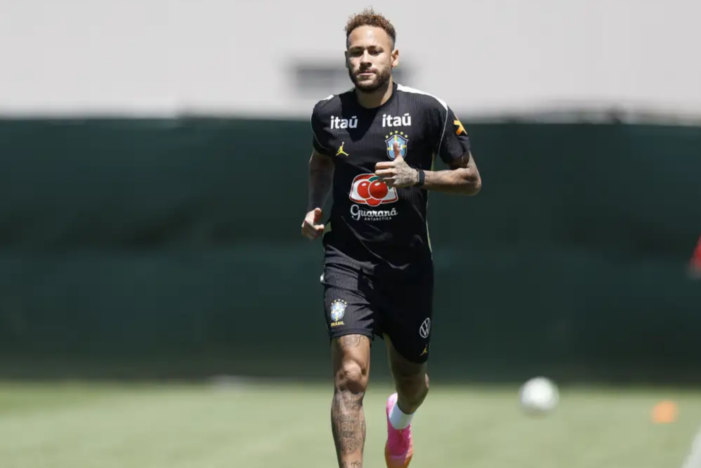 Neymar é desfalque contra o Haiti e permanece em Nova Jersey para tratar lesão