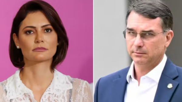Após críticas públicas, Michelle e Flávio Bolsonaro devem se reunir para alinhar rumos da campanha