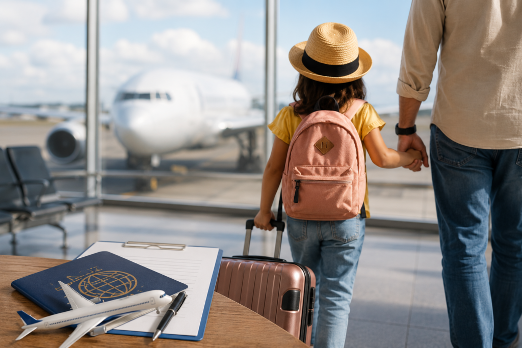 Emissões de autorização digital para viagens de menores batem recorde em Mato Grosso do Sul durante férias escolares