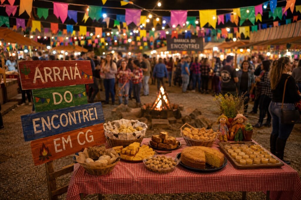 Arraiá solidário do Encontrei em CG celebra oito anos com festa aberta ao público e mais de 50 prêmios em Campo Grande