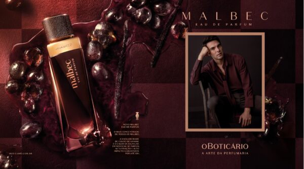 O Boticário lança Malbec Eau de Parfum, versão mais concentrada da linha masculina