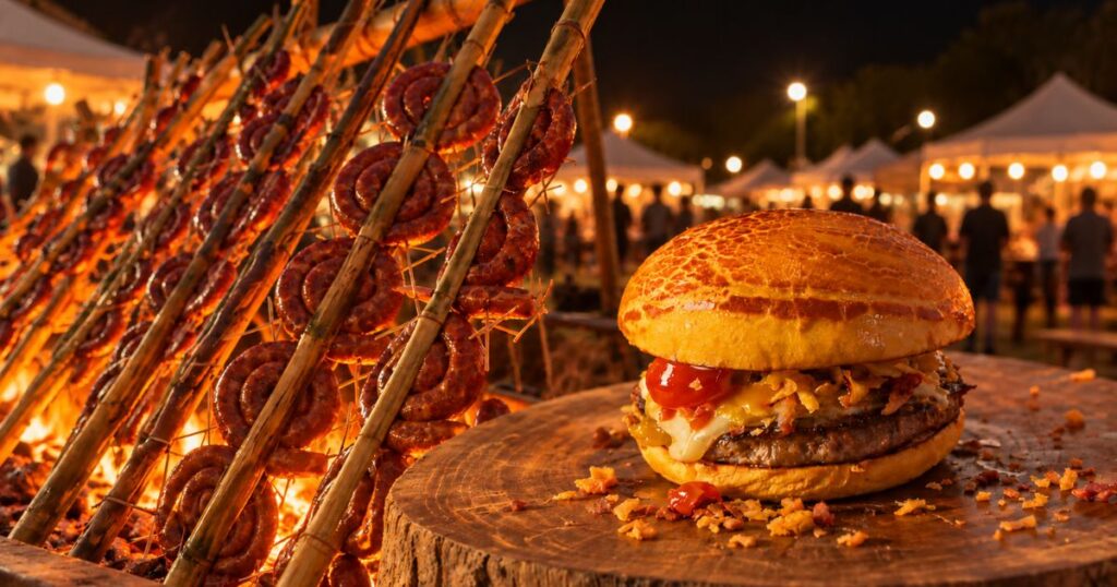 Hambúrguer de carne de búfalo estreia no Festival Internacional da Carne em Campo Grande