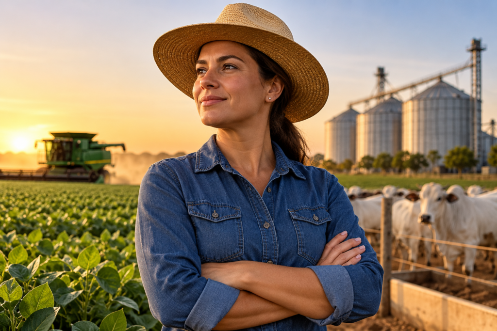 Mulheres já são 40% dos produtores rurais que tomam decisões no agronegócio brasileiro